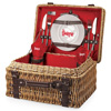 Champion Picnic Basket for Two - Univ. of Nebraska, Lincoln