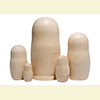 Blank Nesting Dolls in Assorted Sizes and Sets