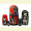 Halloween Nesting Doll - 6" w/ 5 Pieces