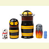 Firefighter Nesting Doll - 5" w/ 5 Pieces