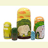 Hey! Get Off Our Train! Nesting Doll - 6" w/ 5 Pieces