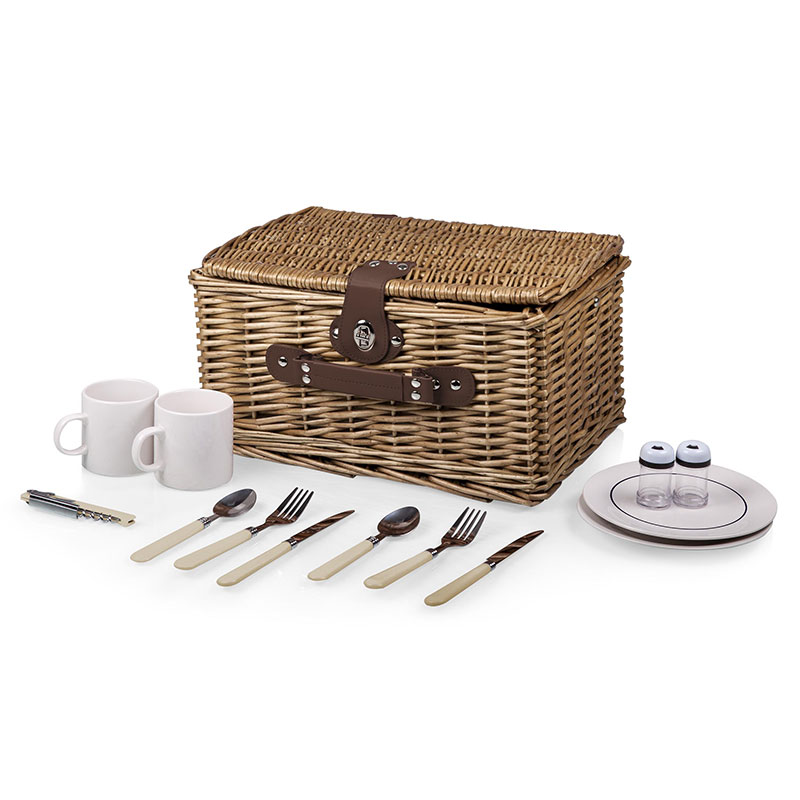 Catalina Picnic Basket for Two - Dahlia - Click Image to Close