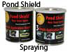 Pond Shield Epoxy Spraying