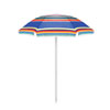 Beach Umbrella - 4.7 ft - Multicolored