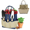 Large Garden Tote w/ 3 Piece Garden Tool Kit