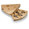 Swiss - Wedge Shaped Cheese Board w/ Tools